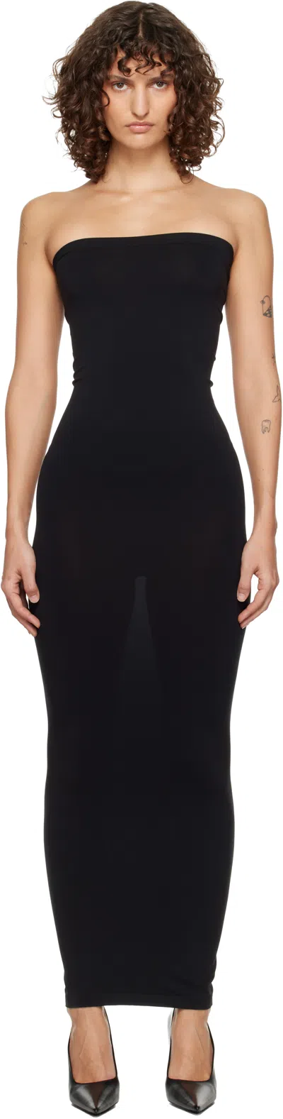 Wolford Black Fatal Maxi Dress