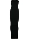 Wolford Fatal Strapless Stretch-jersey Maxi Dress In Black