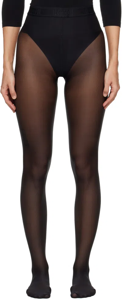Wolford Black Neon 40 Tights