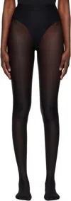 Wolford Black Neon 40 Tights In 7005 Black
