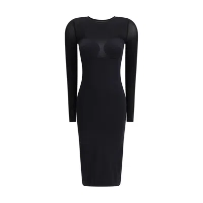 Wolford Black Polyamide Cocktail Dress