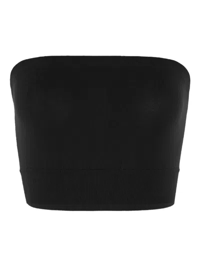 Wolford Black Polyamide Elastane Top In Blue