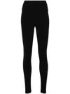 Wolford Black Polyamide Elastane Trousers In Black
