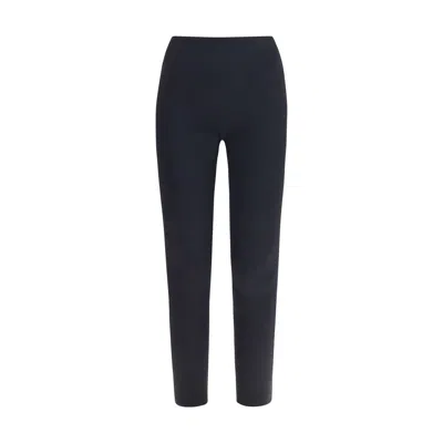 Wolford Black Polyamide Leggings In Blue