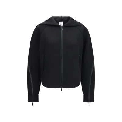 Wolford Black Polyester Sweatshirt In Animal Print