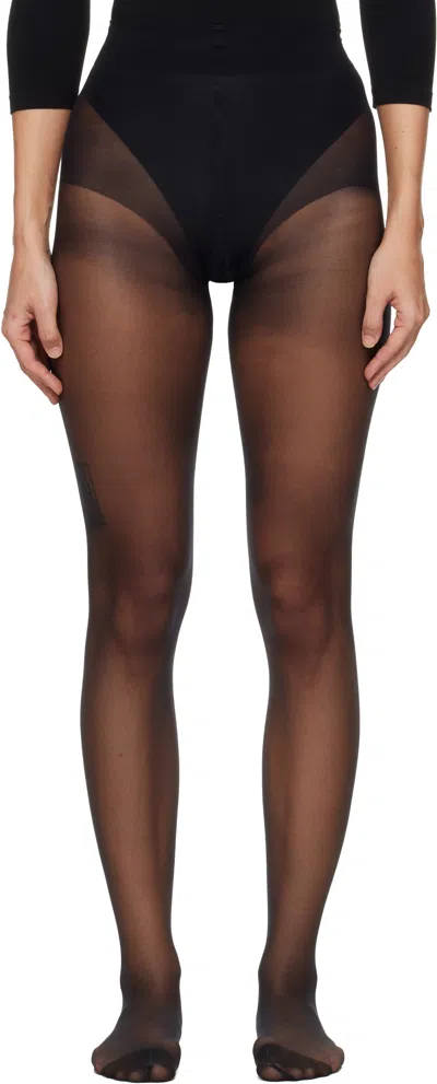 Wolford Black Pure 10 Tights