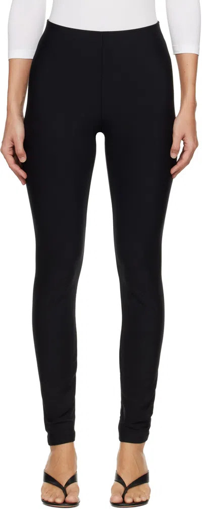 Wolford Black Scuba Leggings