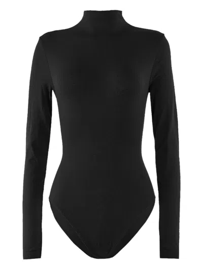 WOLFORD BLACK SEAMLESS TOP