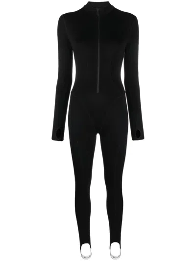 Wolford Black Slim Fit Jumpsuit