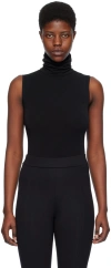 Wolford Black String Bodysuit In 7005 Black