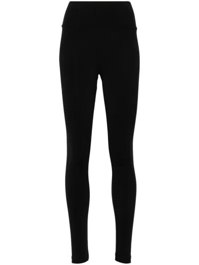 WOLFORD BLACK SYNTHETIC SOLID ACTIVEWEAR