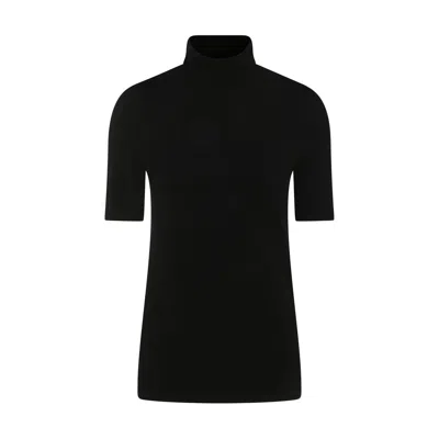 Wolford Black Synthetic T-shirt