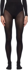 WOLFORD BLACK VELVET DE LUXE 66 TIGHTS