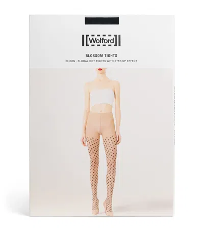 Wolford Blossom 20 Tights In Black