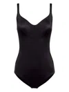 Wolford Mat De Luxe Underwire Shaping Bodysuit In Black