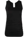 Wolford Body Shaping Sleeveless Tank Top In Black