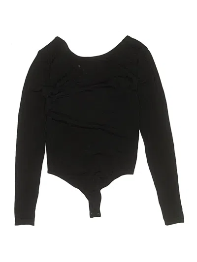 Pre-owned Wolford Bodysuit In Black