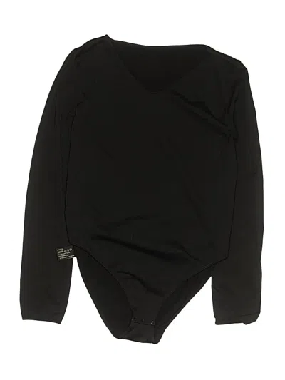 Pre-owned Wolford Bodysuit In Black