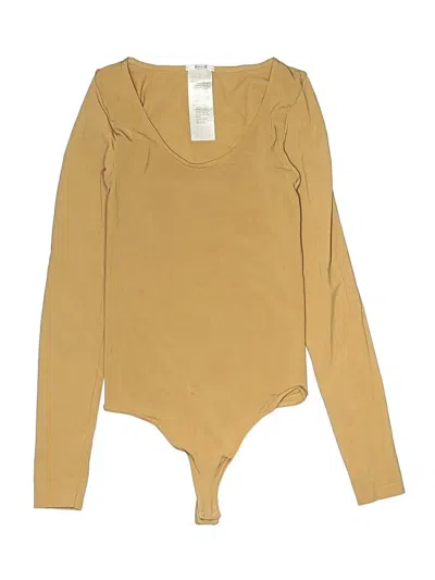 Pre-owned Wolford Bodysuit In Brown