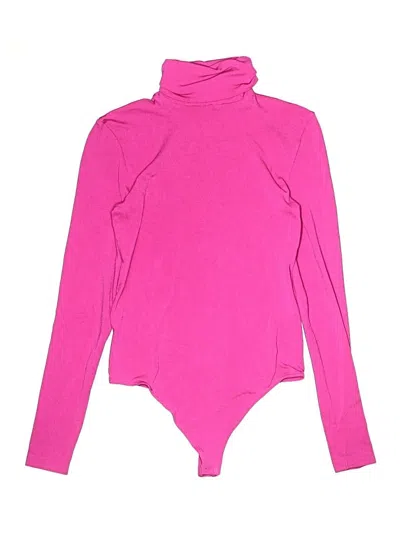 Pre-owned Wolford Bodysuit In Pink