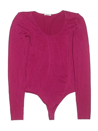 Pre-owned Wolford Bodysuit In Pink