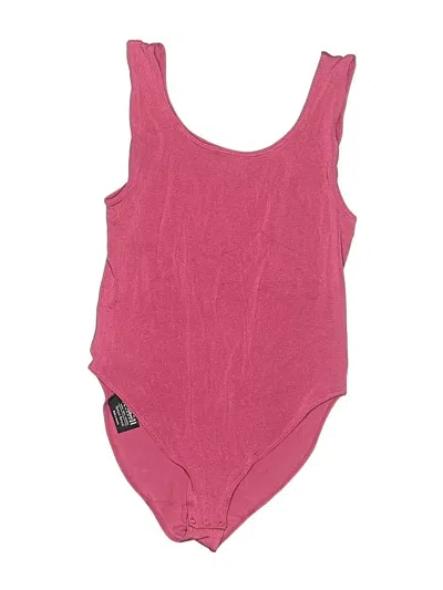 Pre-owned Wolford Bodysuit In Pink