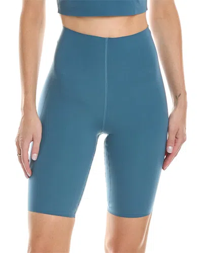 Wolford Bonded Biker Short In Blue