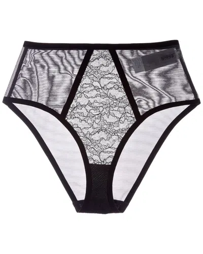 Wolford Bonded To Leavers Shaping Brief In Black