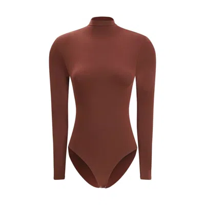 WOLFORD BORDEAUX POLYAMIDE TOP