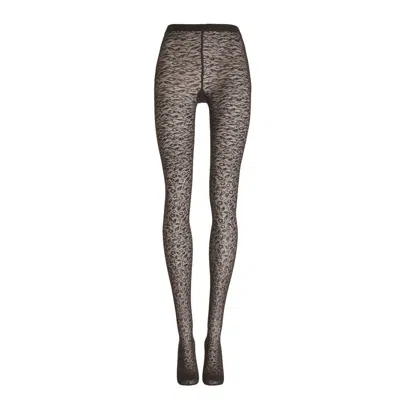 Wolford Bouquet Tights In Animal Print