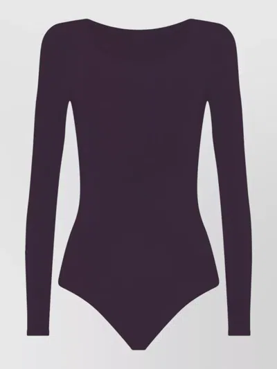 Wolford Buenos Aires String Body Scoop Neckline In Blue