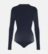 Wolford Buenos Aires Turtleneck Bodysuit In Beige
