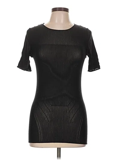 Pre-owned Wolford Cardigan Sweater In Black