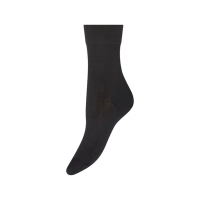 Wolford Cashmere Silk Socks In Black
