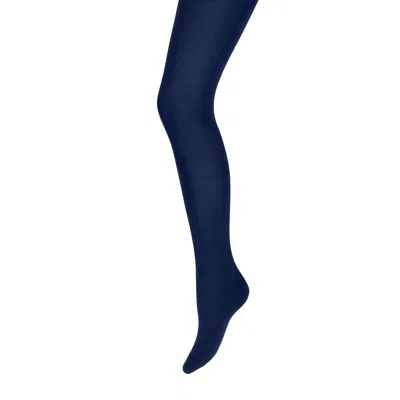 Wolford Cashmere/silk Tights In Blue