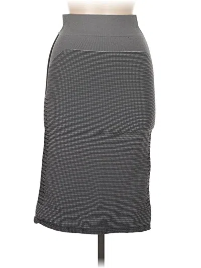 Pre-owned Wolford Casual Skirt In Gray