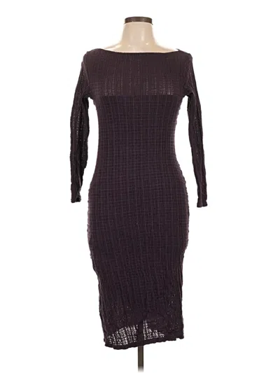 Pre-owned Wolford Cocktail Dress In Burgundy