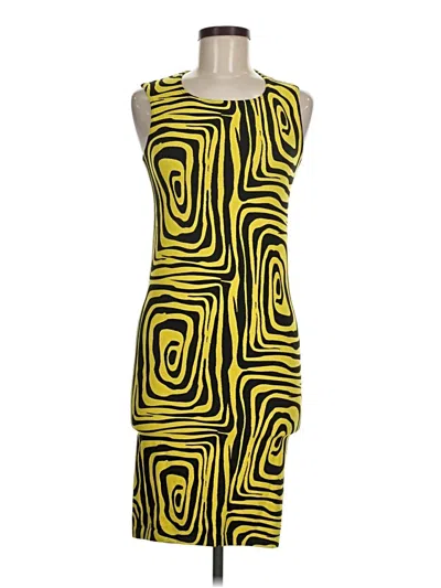 Pre-owned Wolford Cocktail Dress In Yellow