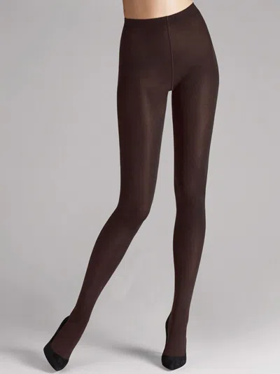 Wolford Collant  Mat Opaque 80 In Brown