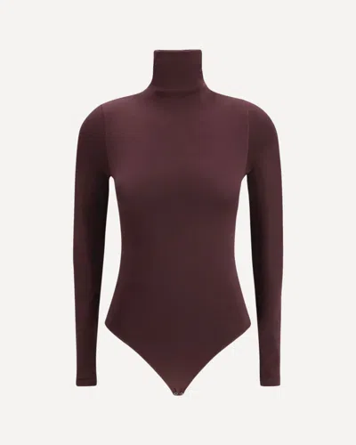 Wolford Colorado Bodysuit In Purple