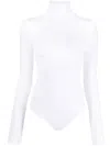 Wolford Ribbed High Neck Bodysuit