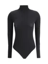 Wolford Seamless Fitted Turtleneck Long-sleeved Top