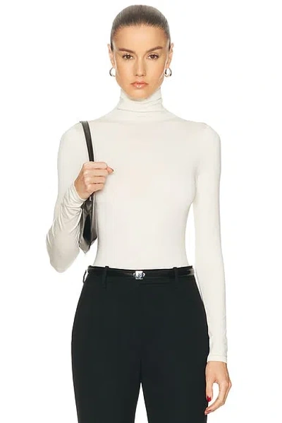 Wolford Colorado String Bodysuit In White