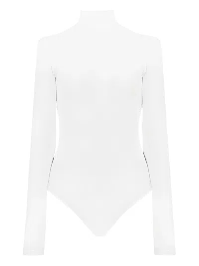 Wolford Colorado Turtleneck Body In White