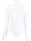Wolford Ribbed High Neck Bodysuit