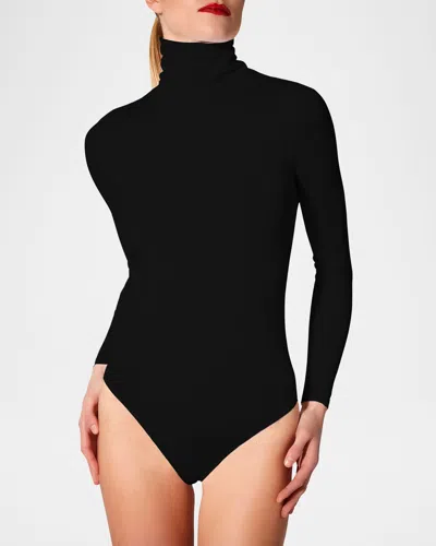 Wolford Black Cotton Blend Clothing Top