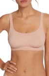 Wolford 3w Skin Contouring Cotton Bra In Rose