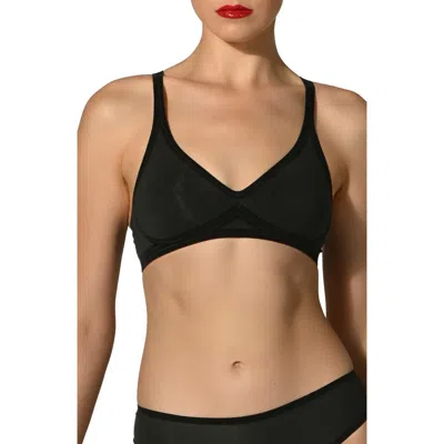 Wolford Contour Skin 3w Wireless Bra In Black