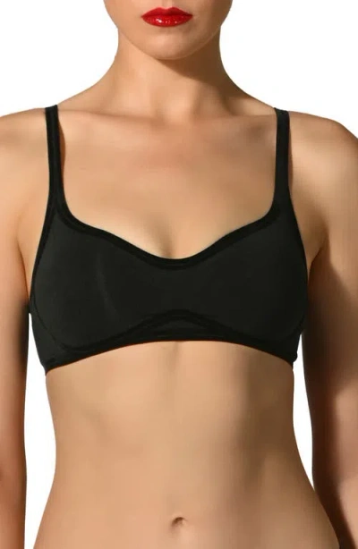 Wolford Contour Skin 3w Wireless Bra In Black
