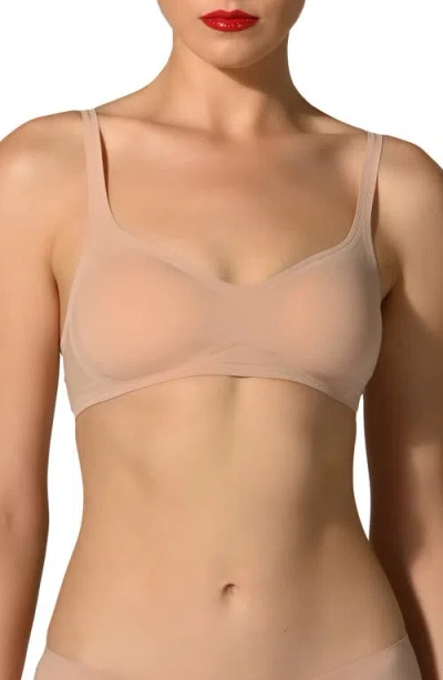 Wolford Contour Skin 3w Wireless Bra In Pink